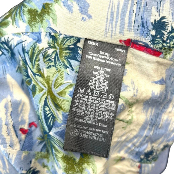 Ted Baker Men's Wolpert Chambray Blue Bomber Jacket Size 4 /‎ US 40 - Picture 7 of 9